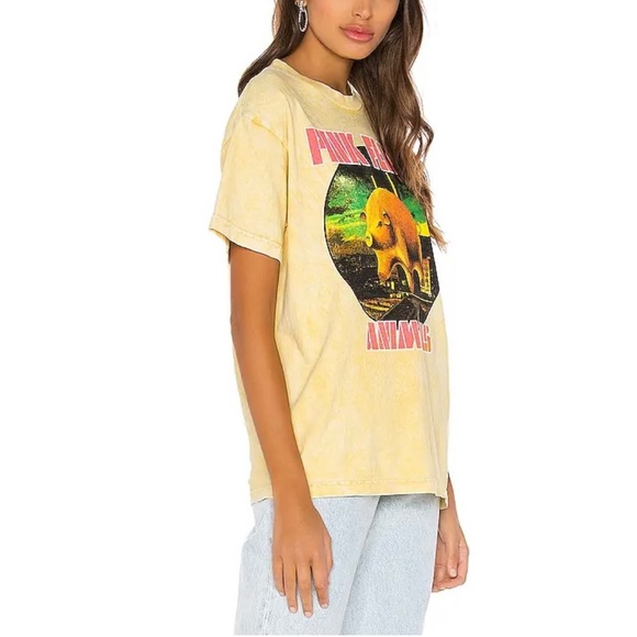 DAYDREAMER Tee Pink Floyd Animal T-Shirt Dijon - Picture 3 of 11